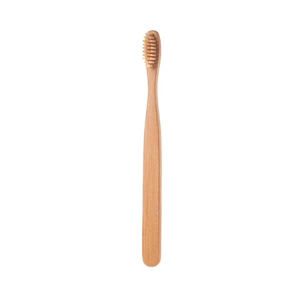 Spazzolino in Bambù con Setole al Carbone – Igiene Orale Sostenibile e Plastic-Free per Adulti