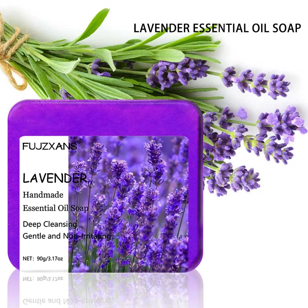 Saponetta Artigianale agli Oli Essenziali – 90g Naturale e Profumata | Rosa, Lavanda, Tè Verde e altre 4 varianti